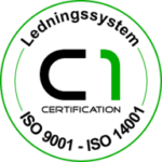 Certifikat ISO 9001:2015 och ISO 14001:2015